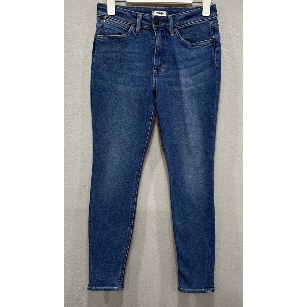 Wrangler Denim Jeans Women's Size 26 High Rise Skinny Stretch 5 Pocket Western